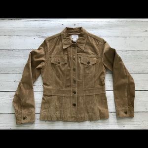Suede Ann Taylor Loft Jacket